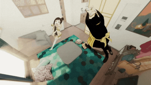 야무진 고양이는 오늘도 우울 장면 1