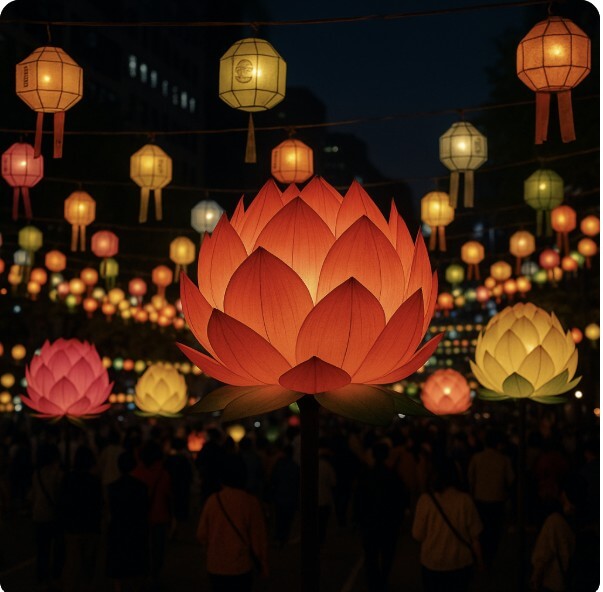 연등문화축제 사진