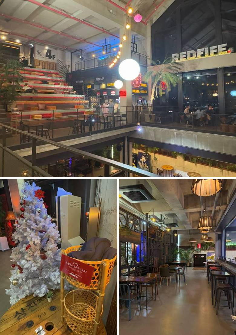 4층 자리 및 담요