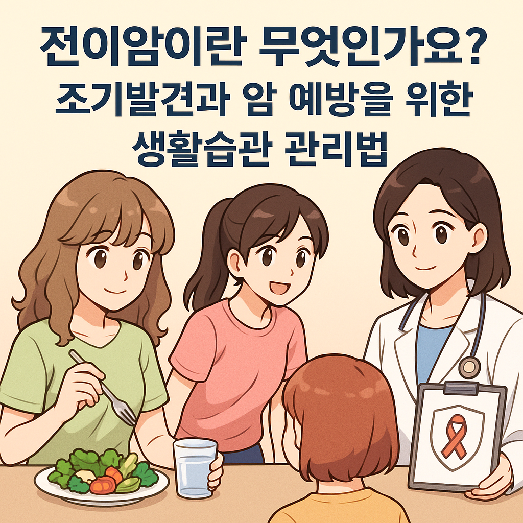 전이암이란 무엇인가요? 조기발견과 암 예방을 위한 생활습관 관리법