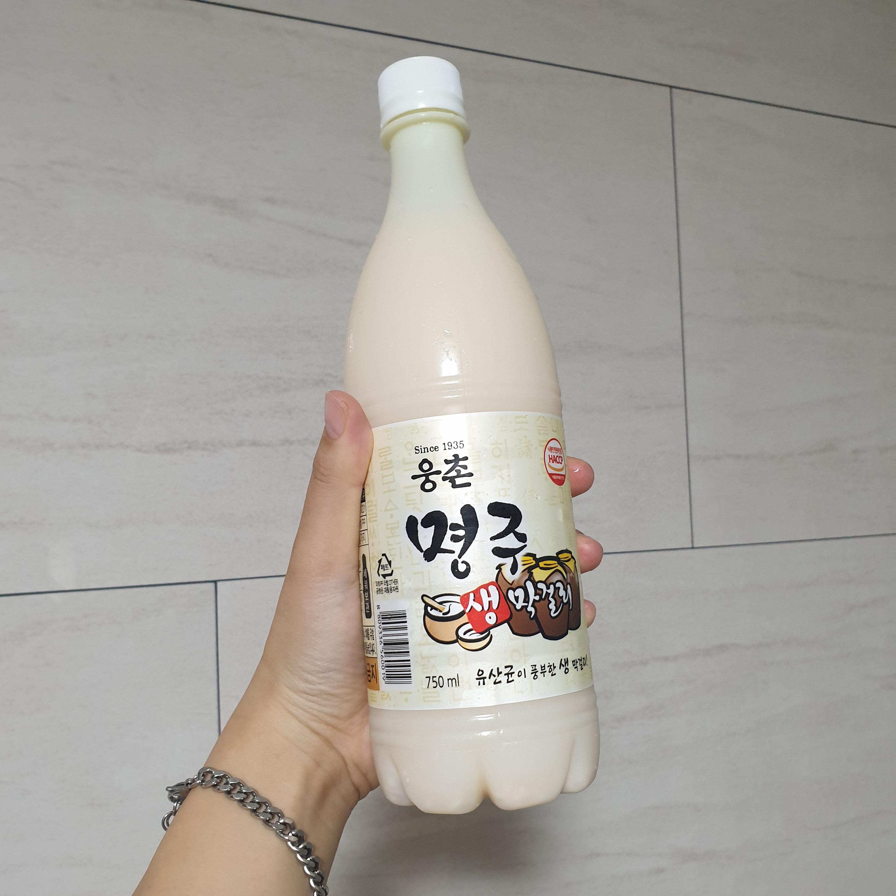 응천 명주 생막걸리