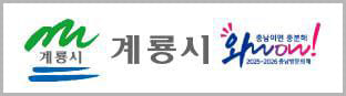 충청남도 계룡시 로고