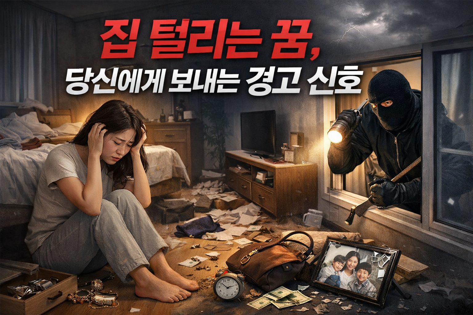 집 털리는 꿈