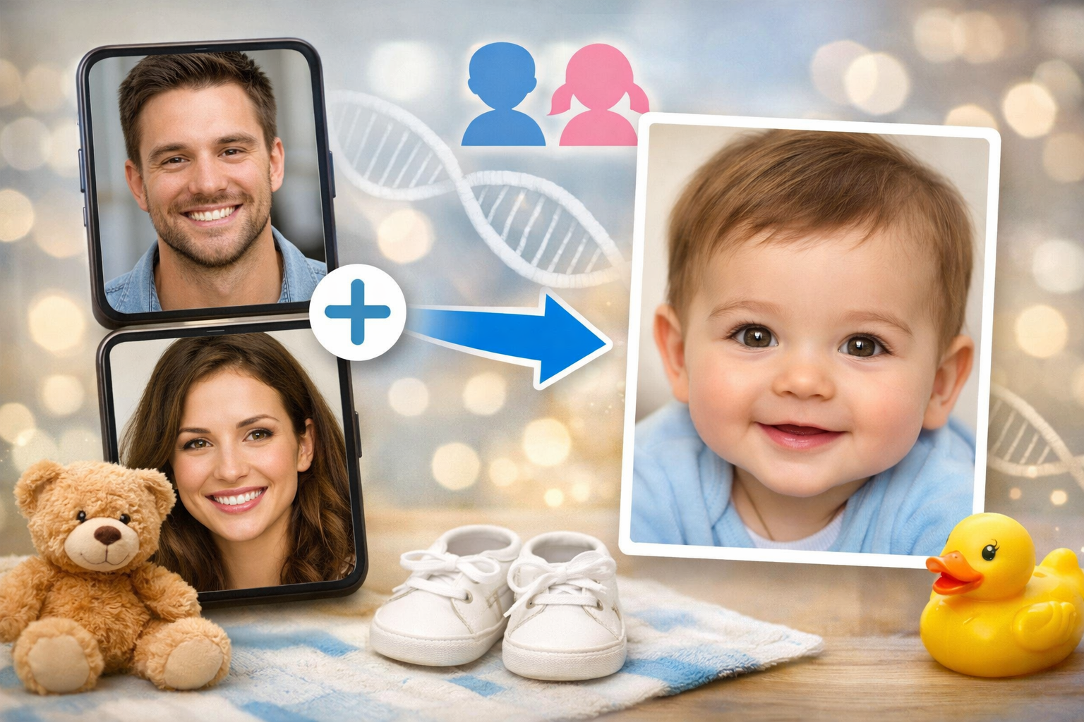 2세 얼굴 어플 추천 TOP5｜미래 아기 얼굴 만들어보는 방법 관련 사진