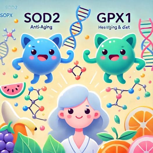 항산화 유전자와 노화 방지 다이어트