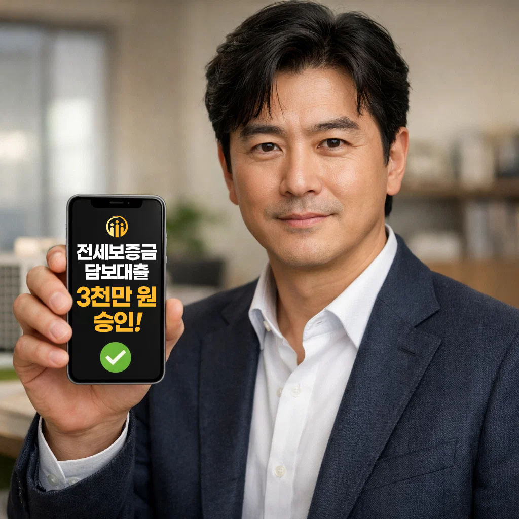 전세보증금담보대출 3천만 원 승인 사례