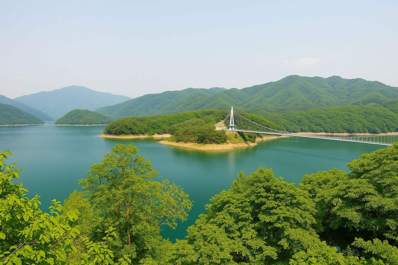 양구 상무룡리 출렁다리