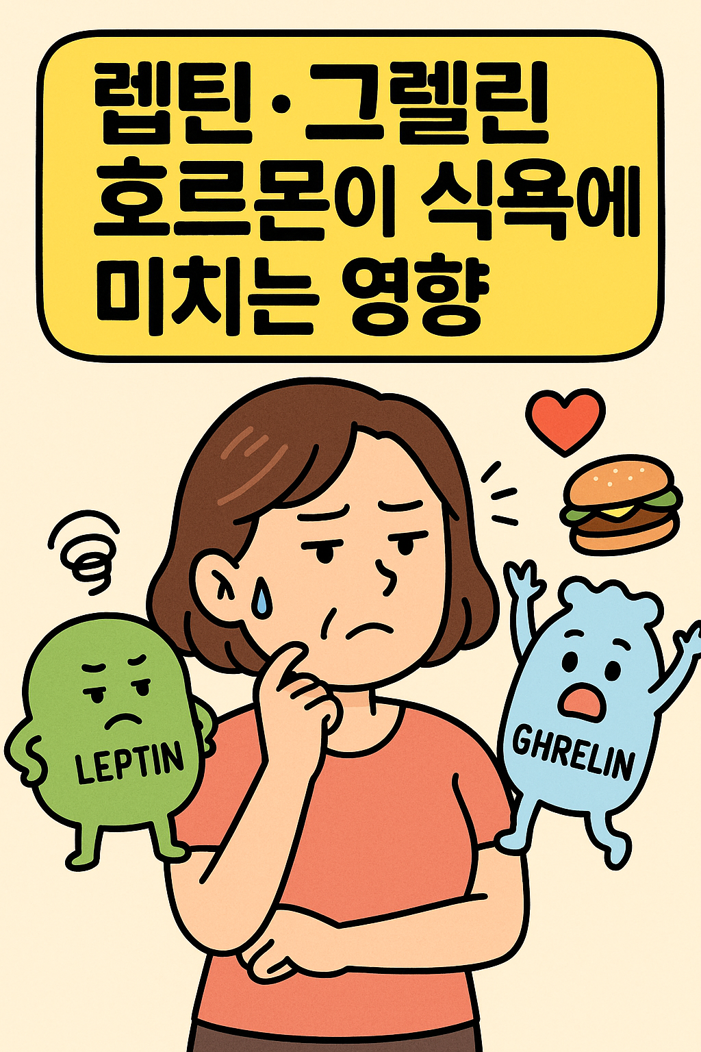 렙틴.그렐린 호르몬이 식욕에 미치는 영향 관련사진