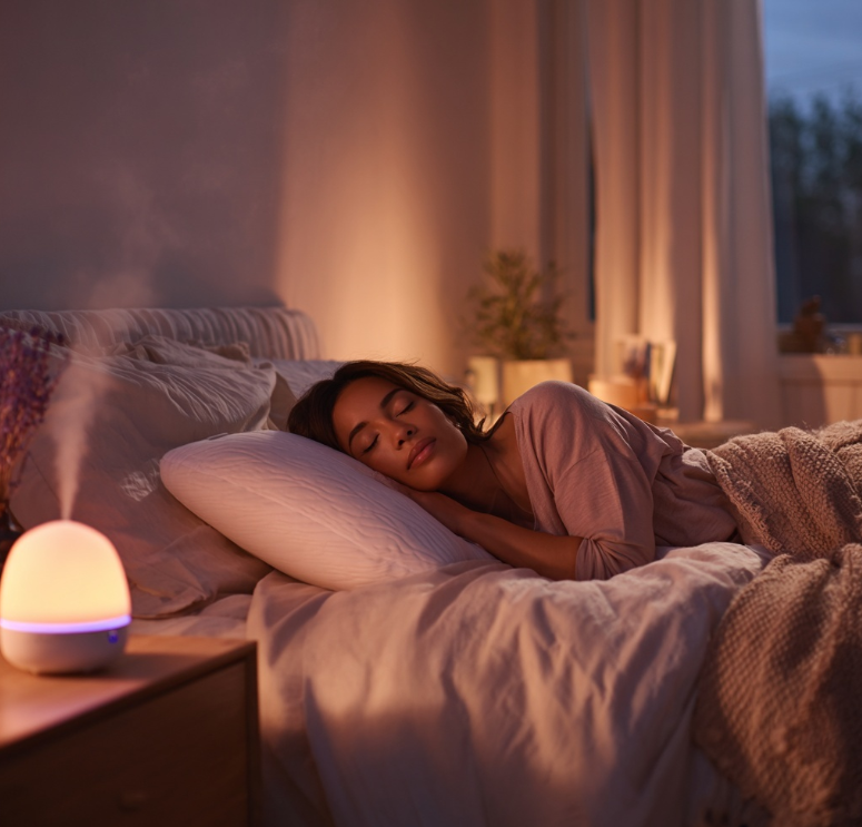 베개 아로마테라피의 조화 :수면의 질을 높이는 비밀