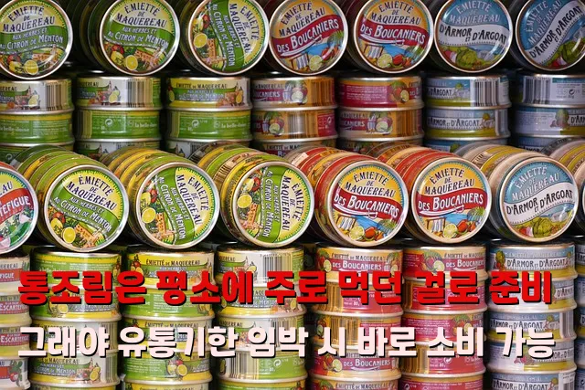 통조림 종류