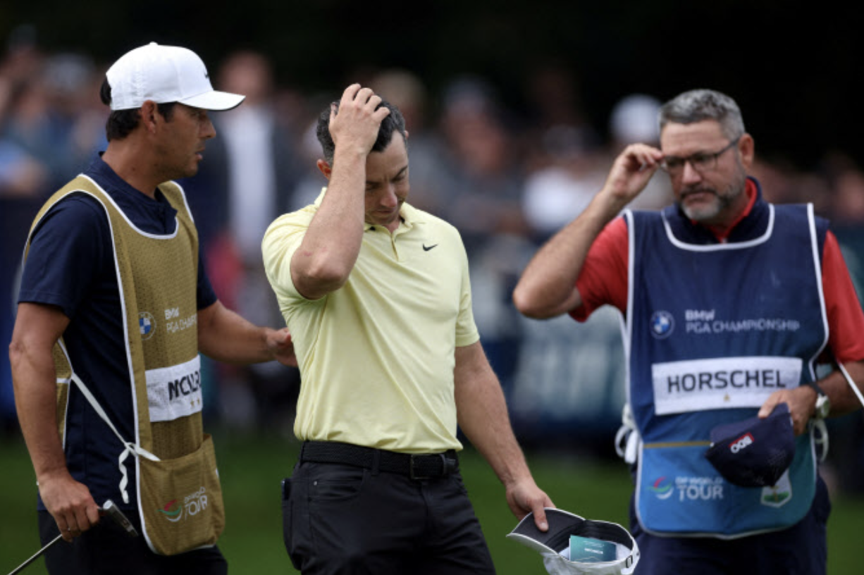 DP월드투어 BMW PGA 챔피언십에서 2차연장 끝 준우승을 차지한 로리 매킬로이