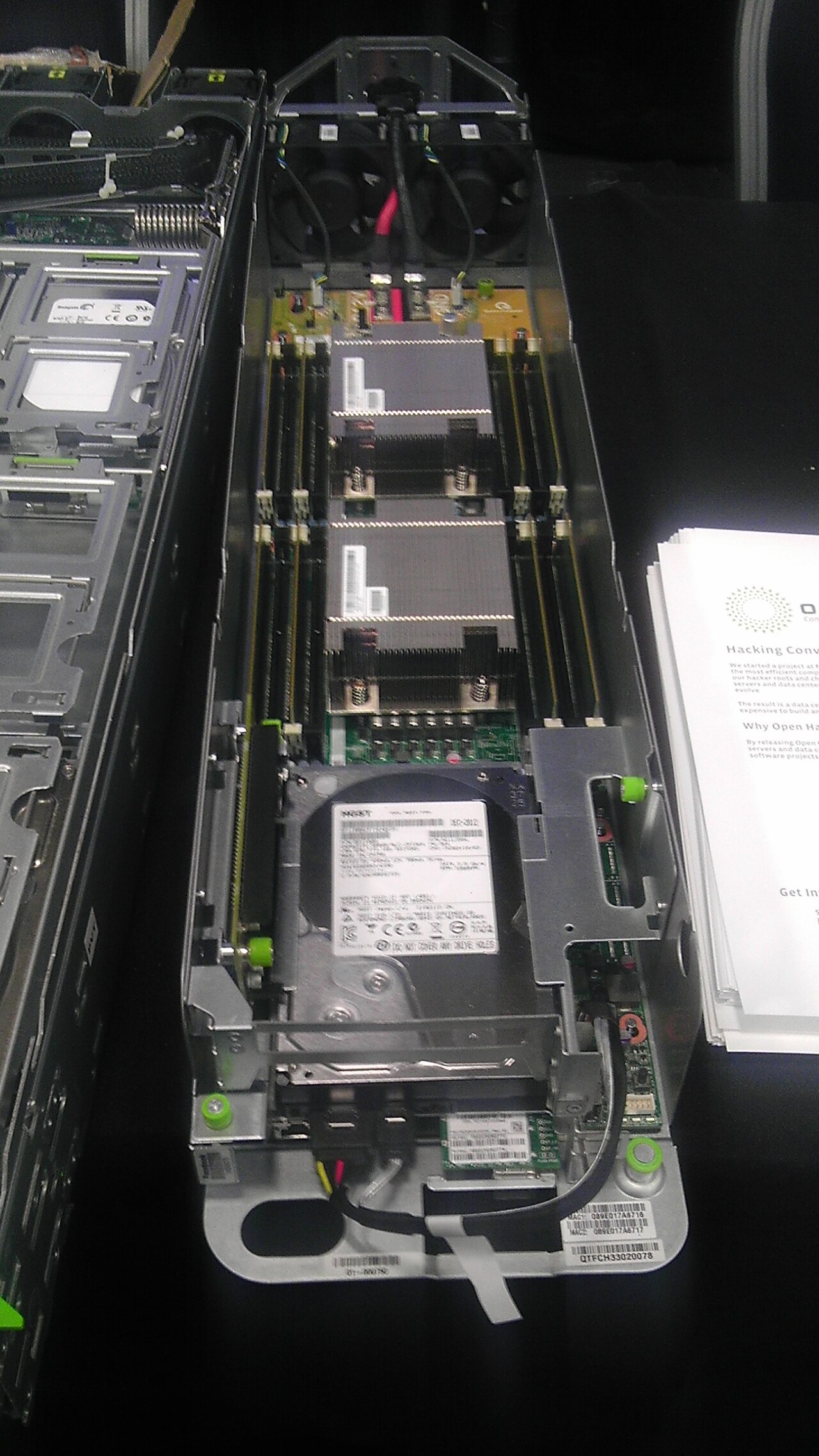 Open Compute Server Front (ai server)