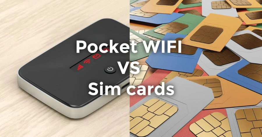해외에서 유심 vs 포켓와이파이, 뭐가 더 좋을까?