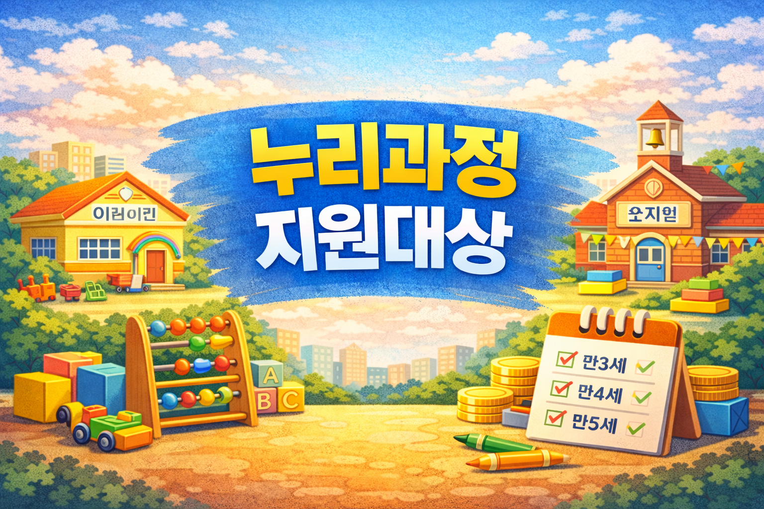 누리과정 지원대상 연령