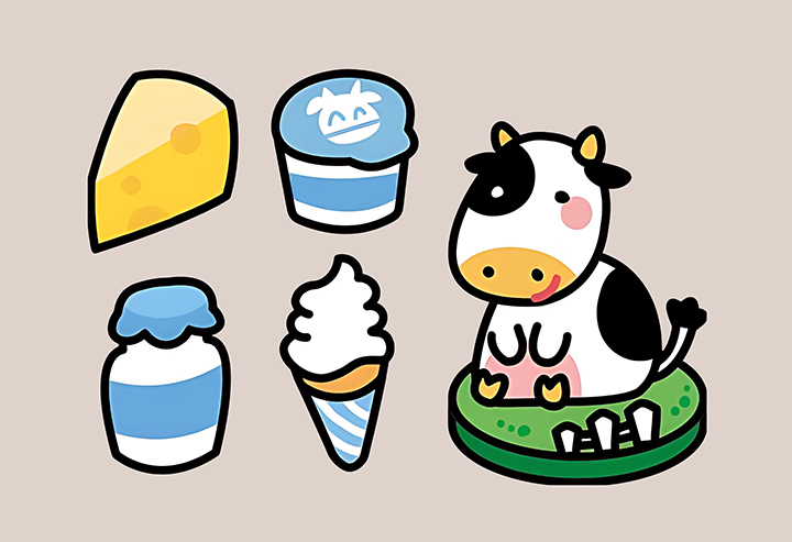 다양한-유제품의-모습