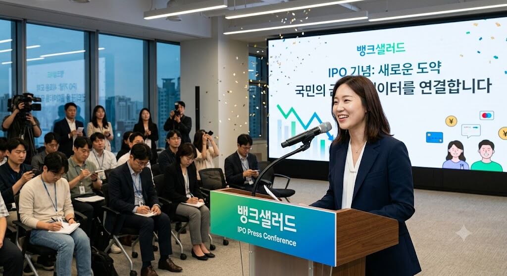 뱅크 샐러드 ipo 이미지