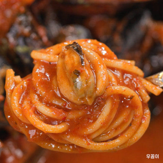 토마토 홍합 파스탕