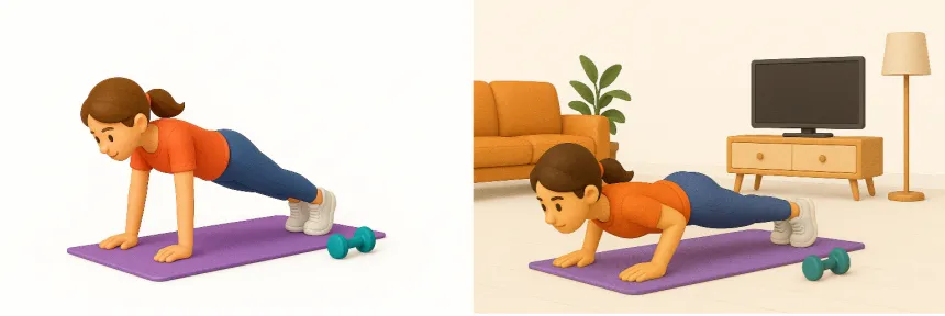 집에서 하는 근력운동