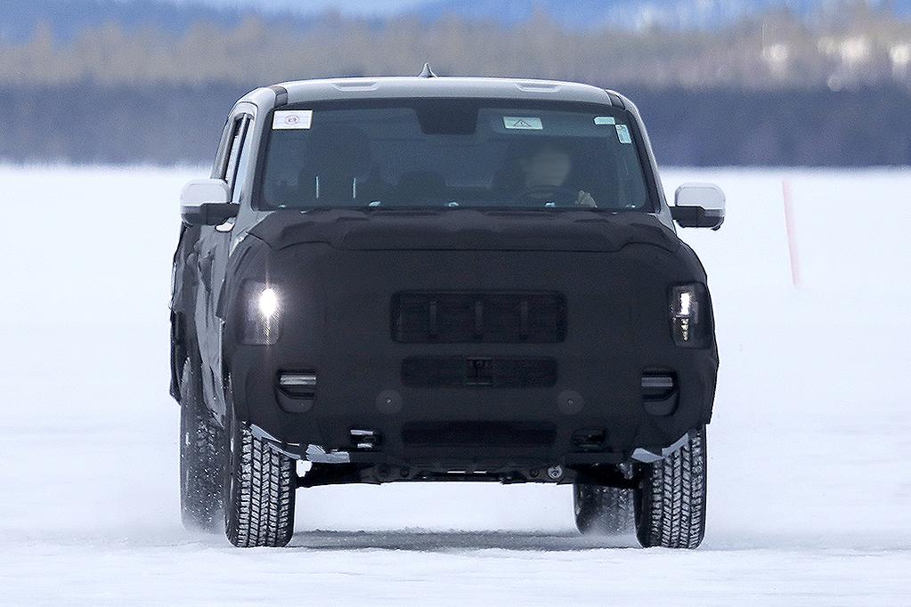 기아 타스만 테스트카 스파이샷