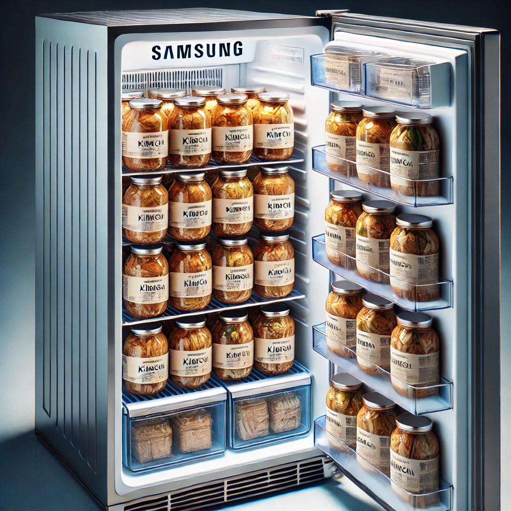 삼성김치냉장고 김치통