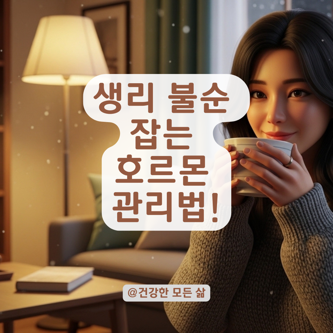 생리 주기 불순과 장기화, 호르몬 불균형 바로잡는 관리법