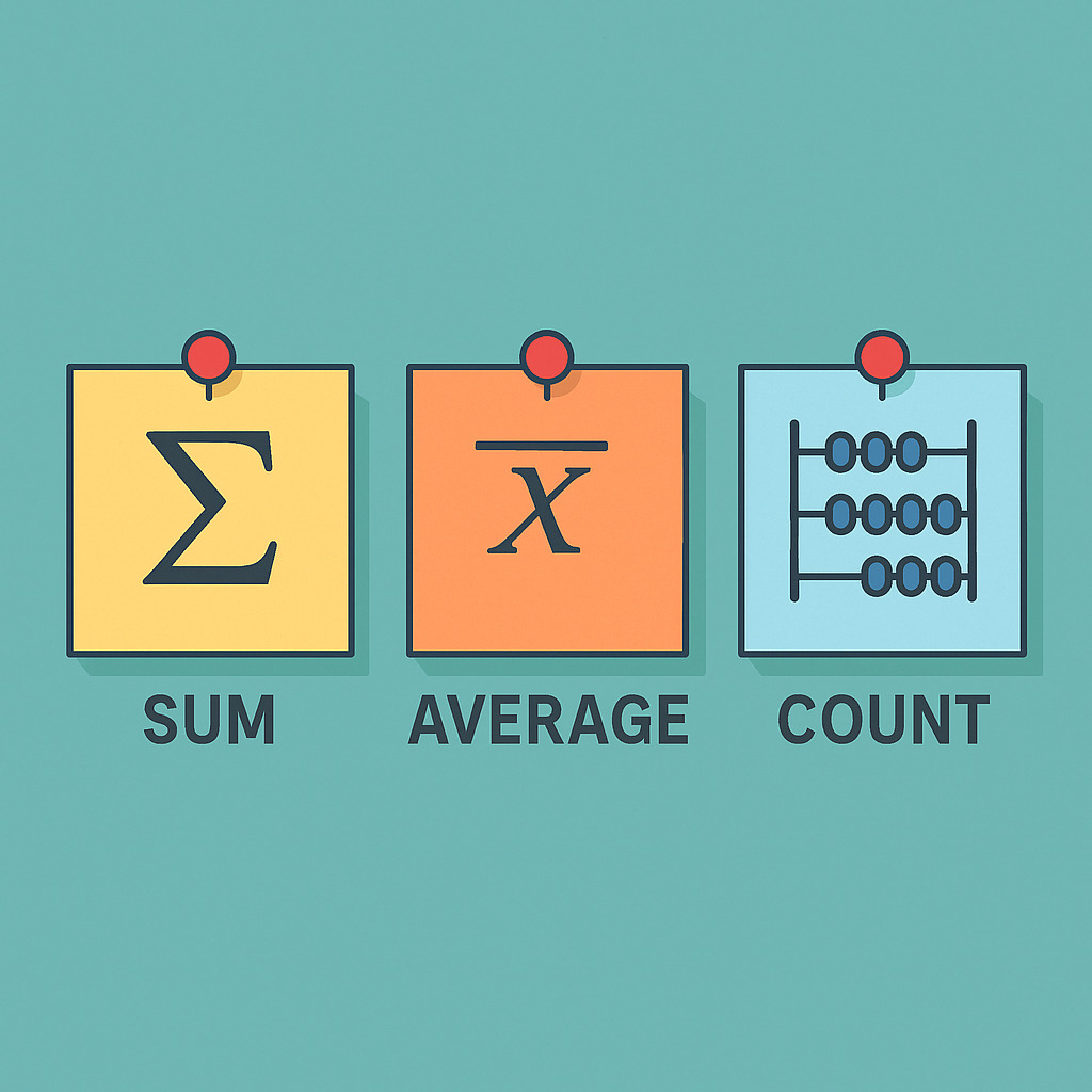 대표 엑셀 함수와 실전 예시