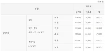 육군체력단련장 논산 창공대체력단련장 위치 및 시설 이용 정보_22
