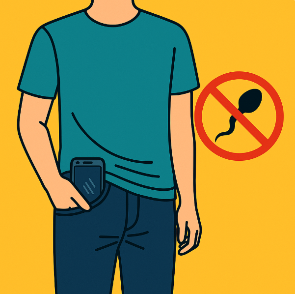 바지 주머니에 휴대폰 넣는 습관