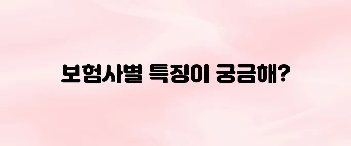 해외여행자보험 가입 방법│보장 내용·추천 보험사 비교