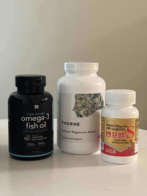 오메가3-쏜리서치-칼슘-마그네슘-말레이트-벤포벨s