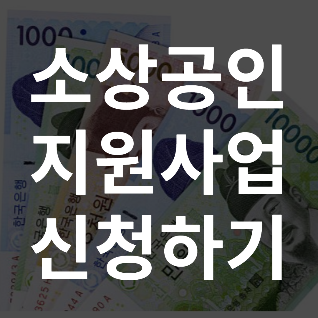 2025년 소상공인,소공인 정부 지원금, 지원사업