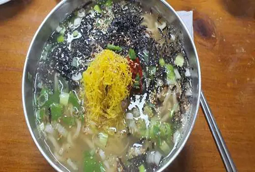 장미칼국수
