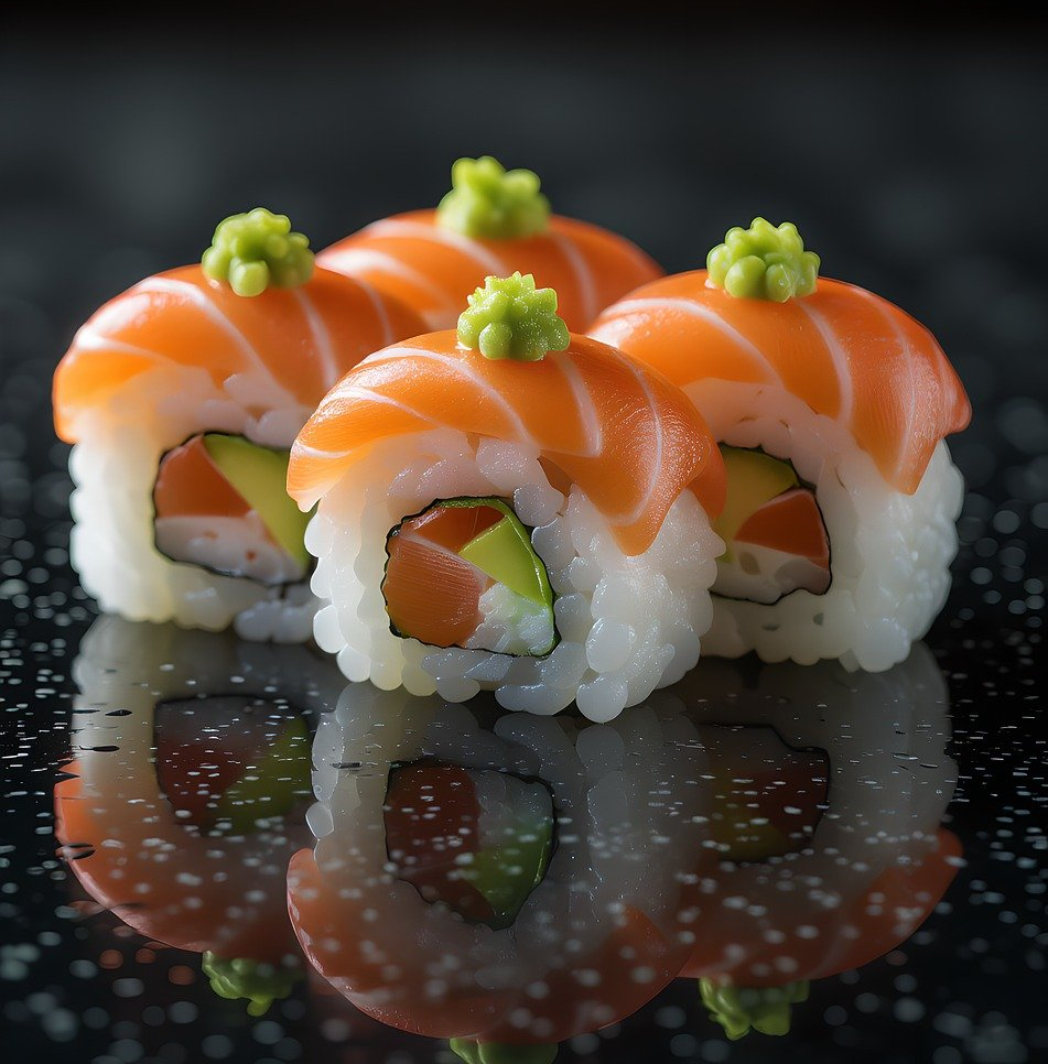 연어 아보카도 초밥
