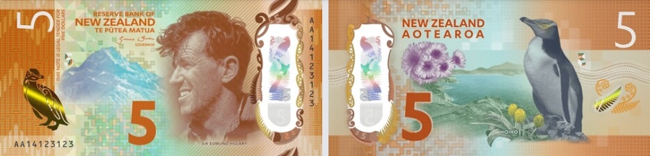 5불 사진출처 Reserve Bank Face book Page