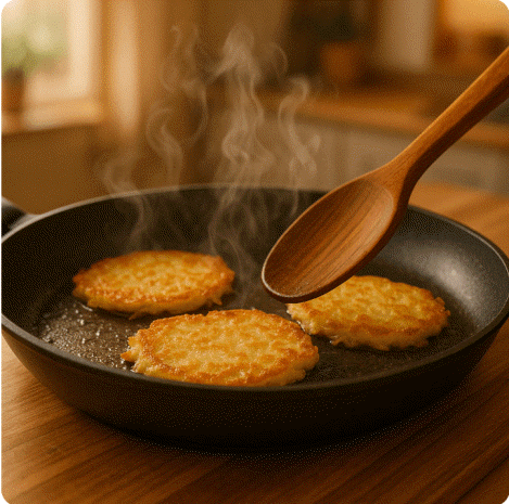 비오는 날 감자전 부추전 김치전1