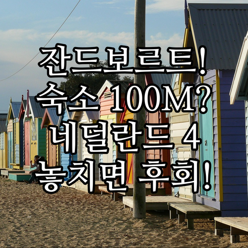 잔드보르트 해변 100M 네덜란드 완..