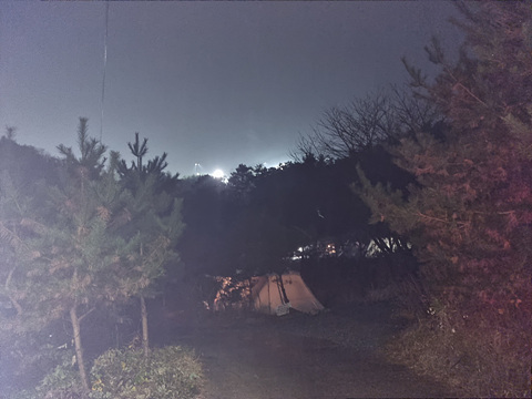 안성_산우물쉼터캠핑장_야경