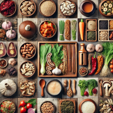 자연 치유력을 높이는 한국 음식 관련 사진