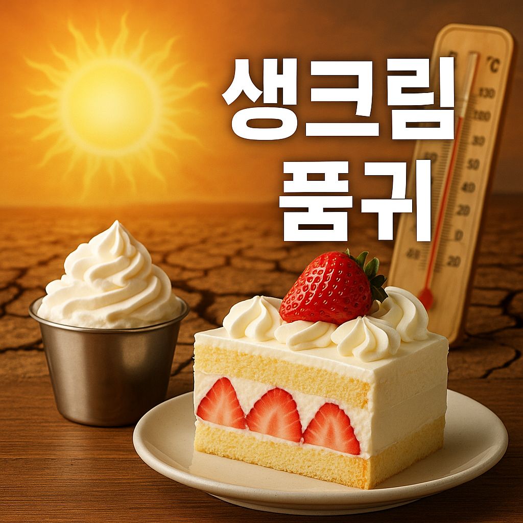 생크림품귀