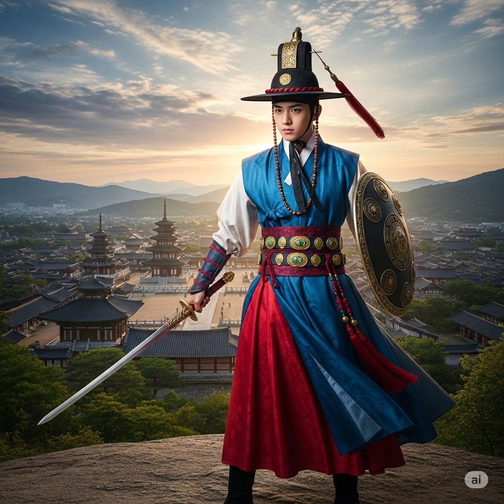 신라 소년 화랑 관창