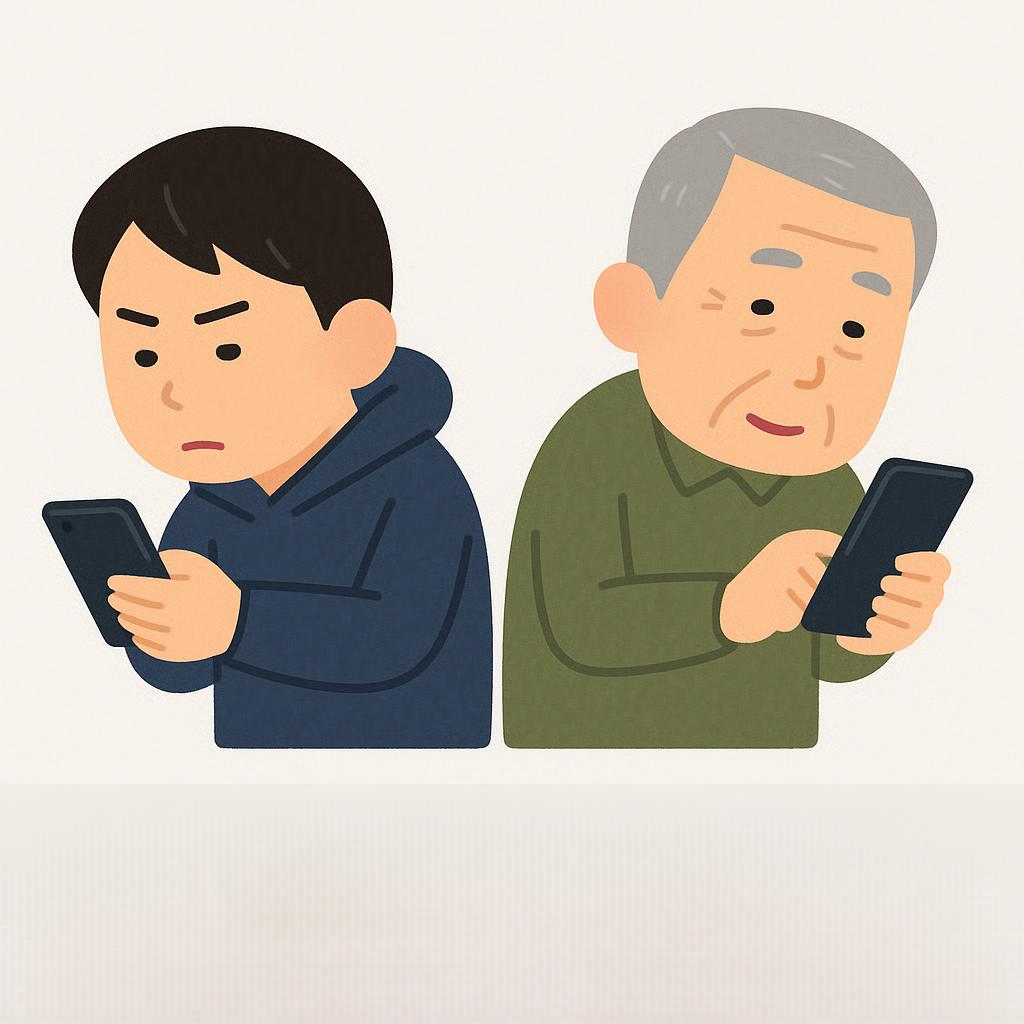 청소년과 60대이상어르신의스마트폰 중독의 실태