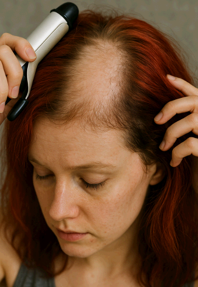 고데기와 염색이 탈모에 주는 영향