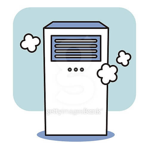 인버터 에어컨 외출