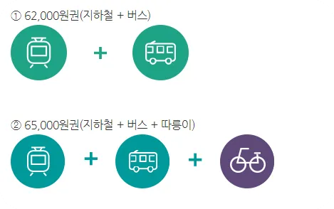 기후동행카드 권종