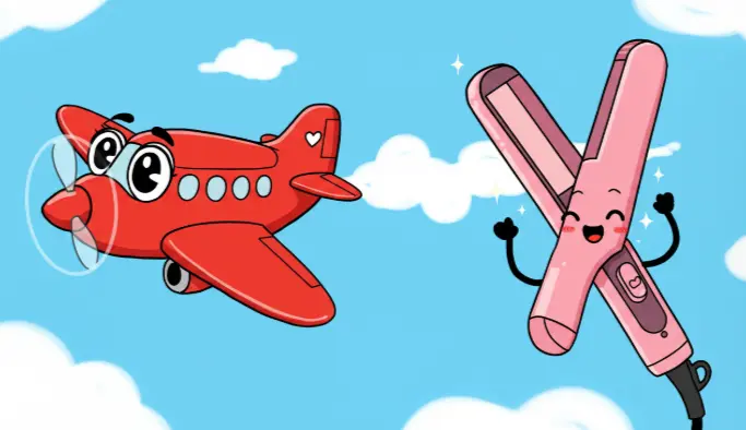 해외여행-비행기-고데기-반입-1