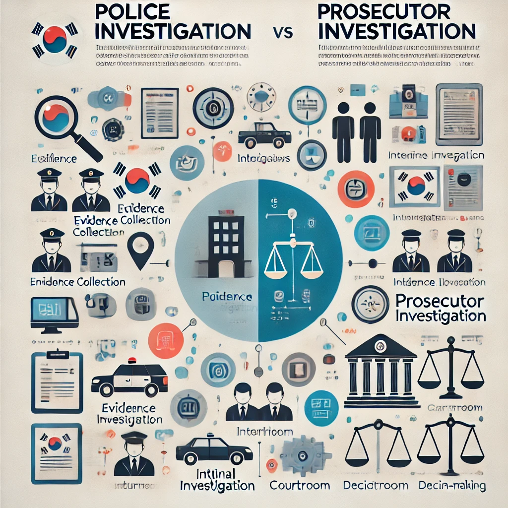 검찰과 경찰의 수사