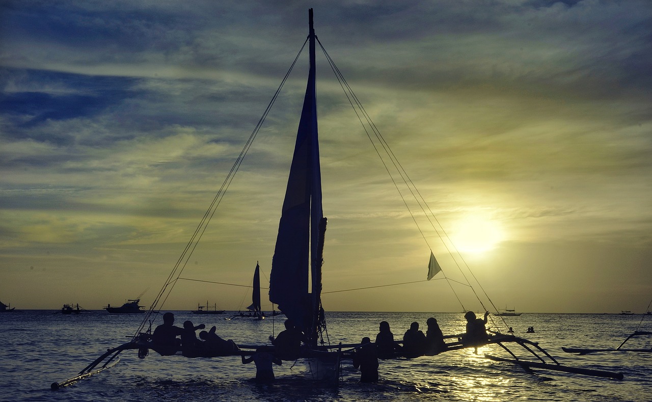 썬셋 저녁일출보기