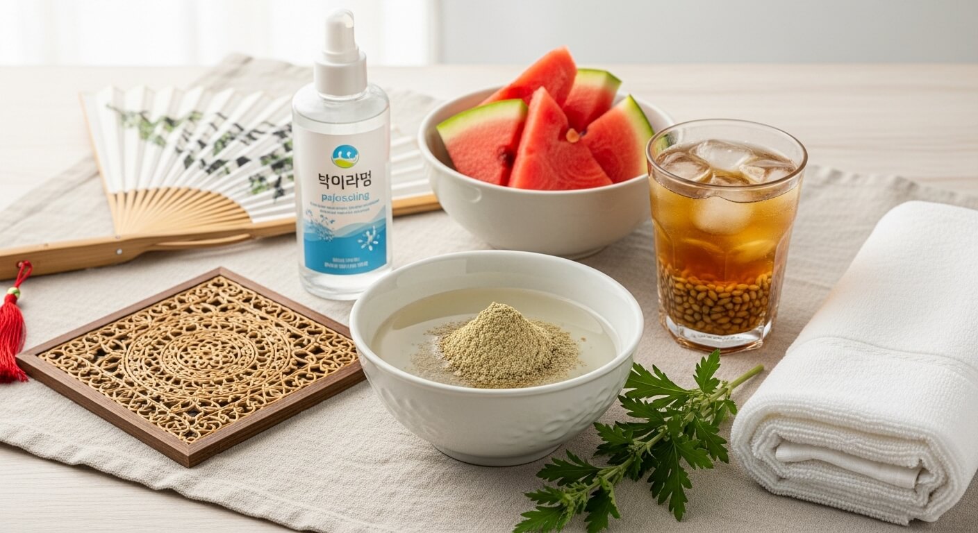 땀띠 가라앉히는 방법