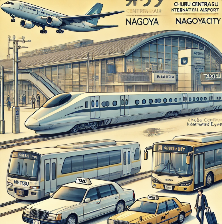나고야 주부 국제공항 시내 이동
