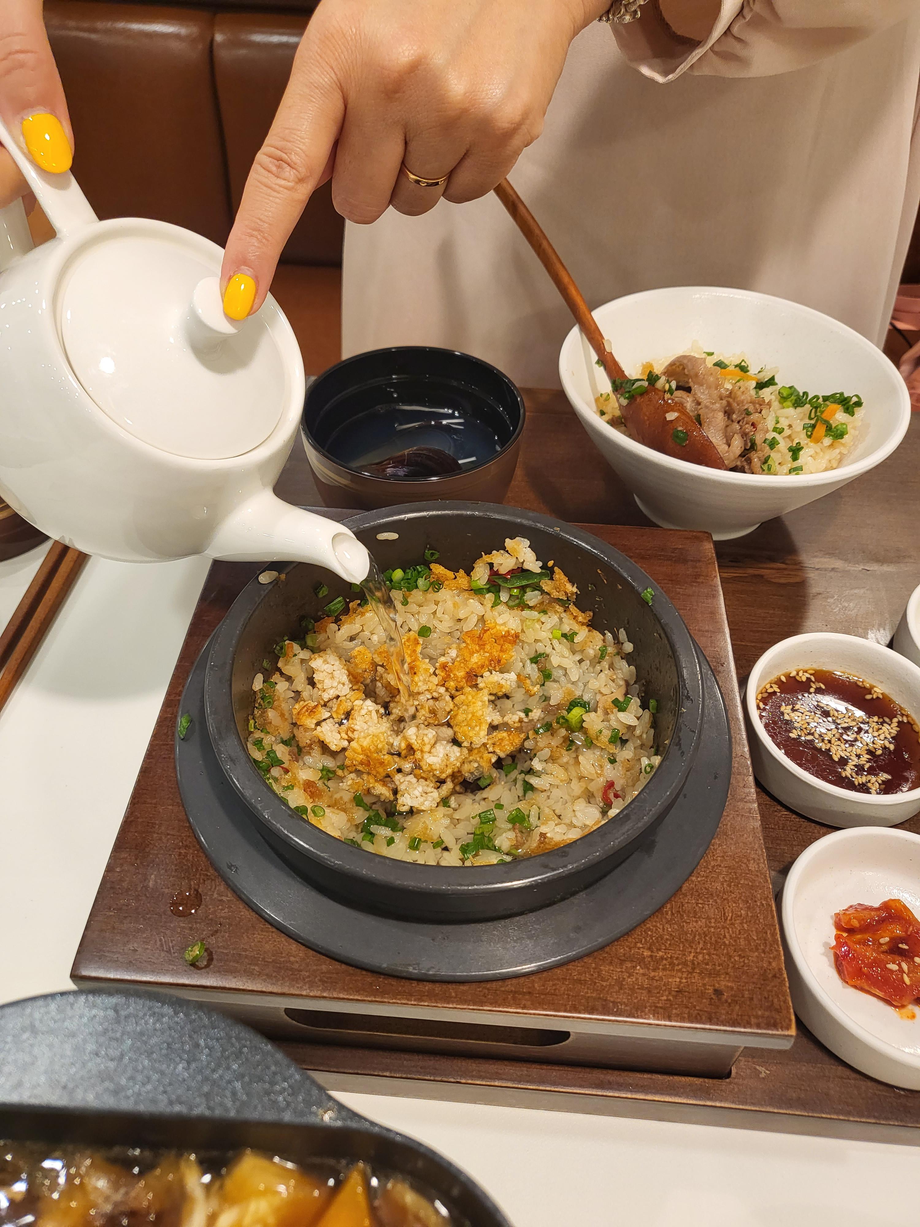 솥밥에누룽지 만들어먹기